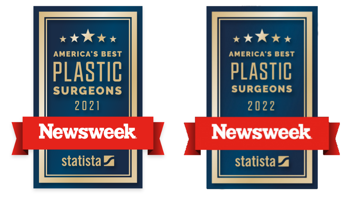 Newsweek America's Best Plast Surgeons 2021 and 2022 Award