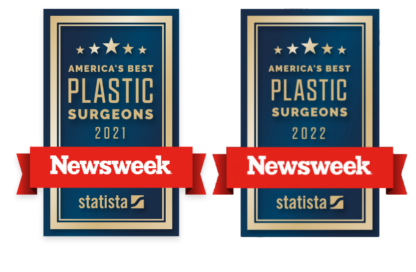 Newsweek America's Best Plast Surgeons 2021 and 2022 Award